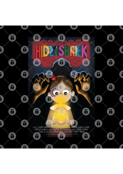 Hide & Shriek Film Poster Kupa Bardak