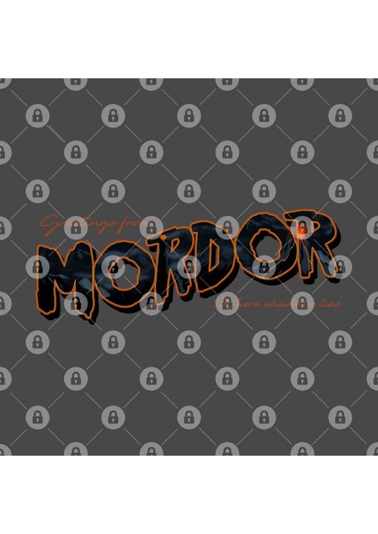 Greetings From Mordor Kupa Bardak