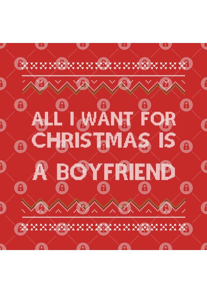 All I Want For Christmas İs A Boyfriend Kupa Bardak