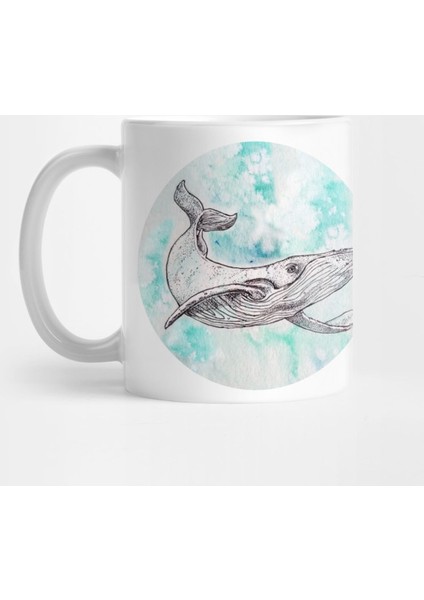 Whale Hi There Kupa Bardak