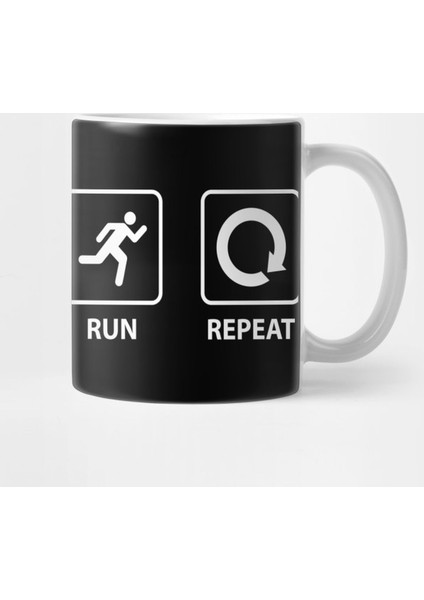 Swim Bike Run Repeat Triathlon Kupa Bardak