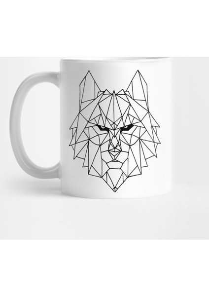Wolf Origami Kupa Bardak