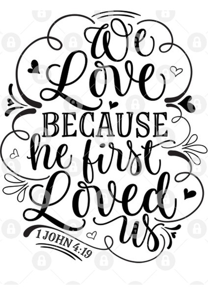 We Love Because He First Loved Us Kupa Bardak