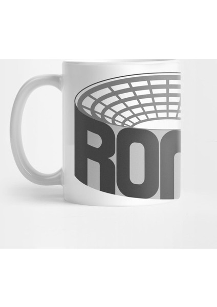 Rome Funny Colosseum Italy Typography Souvenir Kupa Bardak
