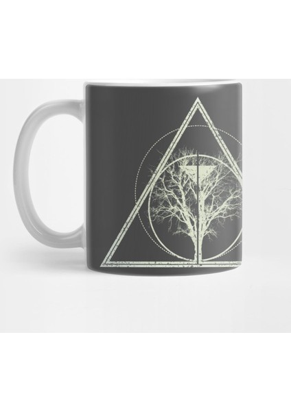 Tree Of Life / Knowledge | Bodhi Tree | Geometric Design Kupa Bardak