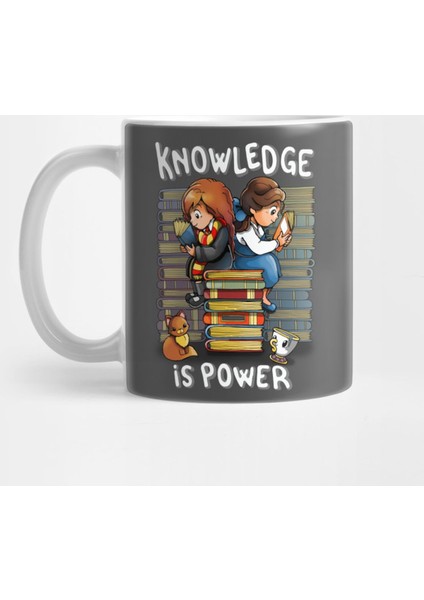 Knowledge İs Power Kupa Bardak