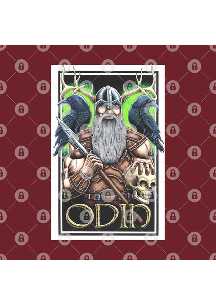 Odin – The All Father - Color Kupa Bardak
