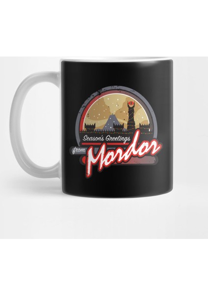 Christmas İn Mordor Kupa Bardak