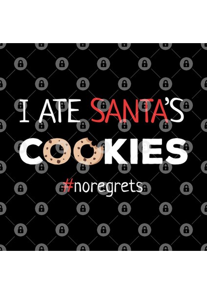 I Ate Santa'S Cookies No Regrets Kupa Bardak