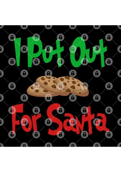 I Put Out Cookies For Santa | Christmas | Funny | Gift Idea Kupa Bardak