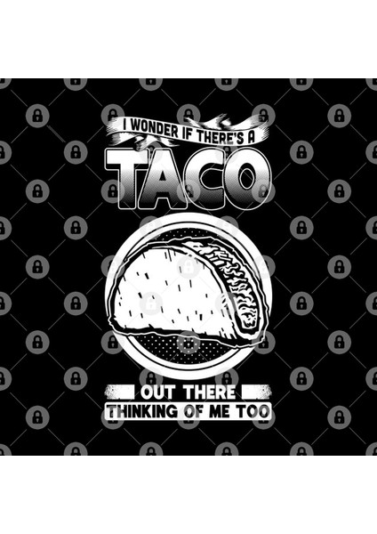 I Wonder If There'S A Taco Thinking Of Me Too Kupa Bardak