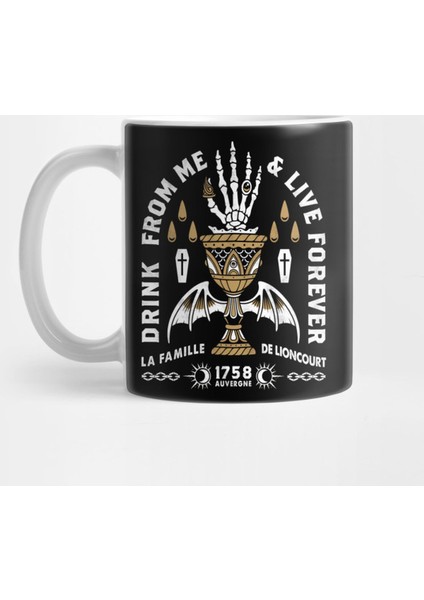Drink From Me - Lestat Vampire Kupa Bardak