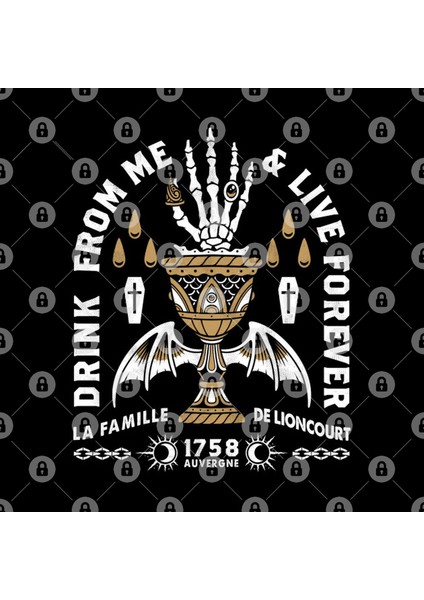 Drink From Me - Lestat Vampire Kupa Bardak