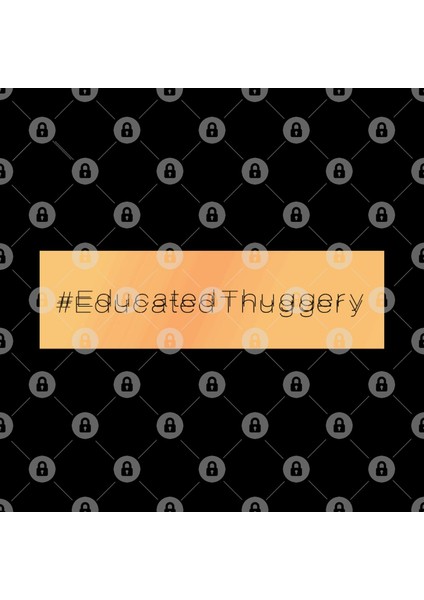 A Bea Kay Thıng Called Beloved- Educated Thuggery Original Kupa Bardak