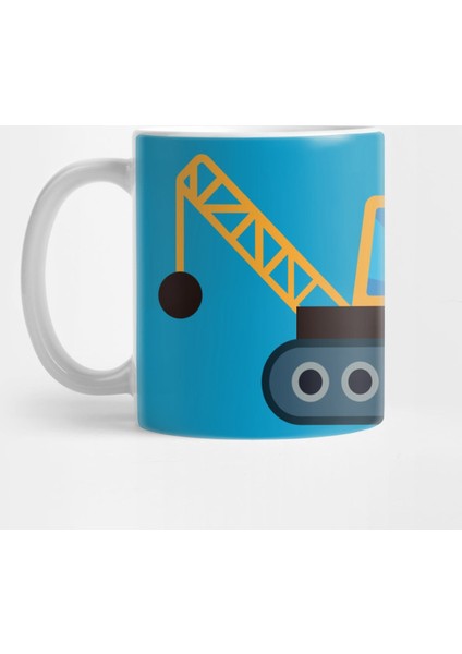 Crane With Wrecking Ball Kupa Bardak