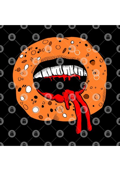 The Donut Eater Kupa Bardak