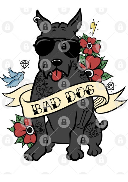 Cane Corso Bad Dog Kupa Bardak