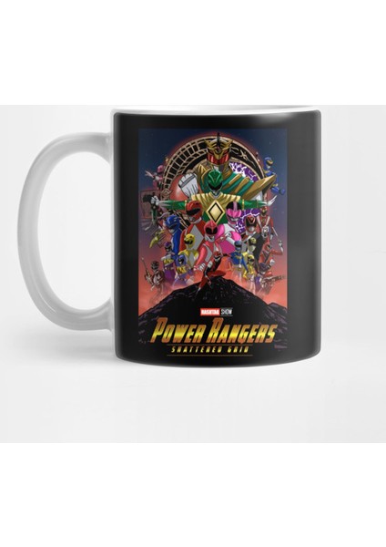 Power Rangers: Shattered Grid/ Infinity War Mash-Up Kupa Bardak