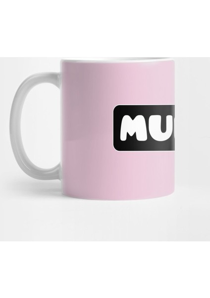 Muijoo-Logo, Musta-Valkoinen Kupa Bardak