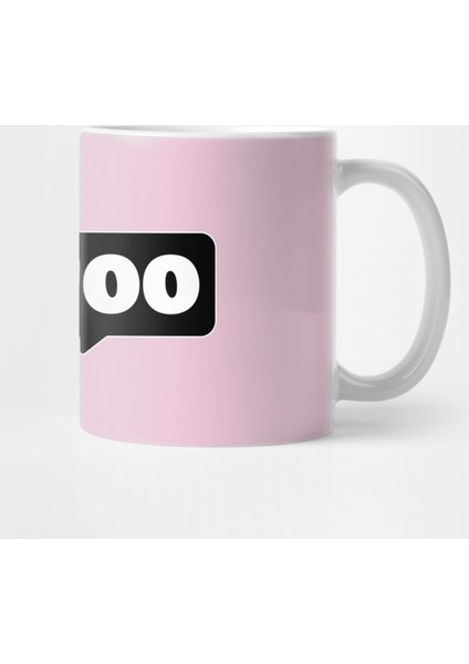 Muijoo-Logo, Musta-Valkoinen Kupa Bardak