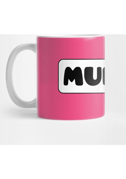 Muijoo-Logo,Valko-Musta Kupa Bardak