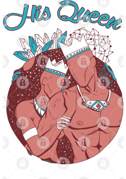 King And Queen Of The Stars - Coral Moonlit His Queen Kupa Bardak