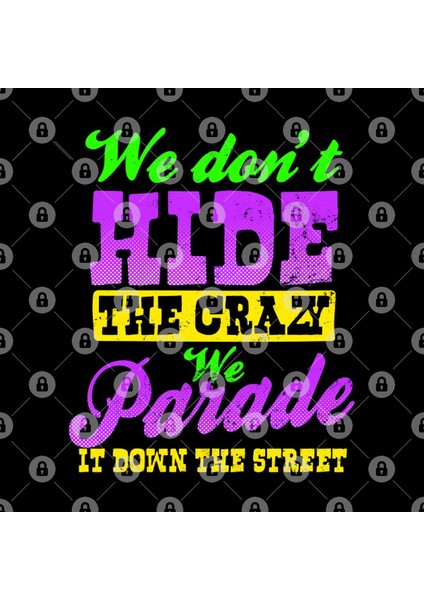 Mardi Gras Beads | We Don'T Hide The Crazy Gift Kupa Bardak