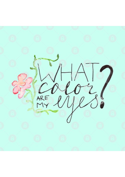 What Color Are My Eyes? Kupa Bardak