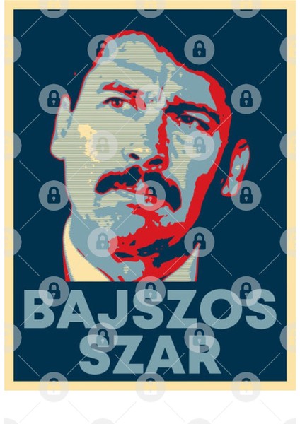 Áder János Bajszos Szar Kupa Bardak