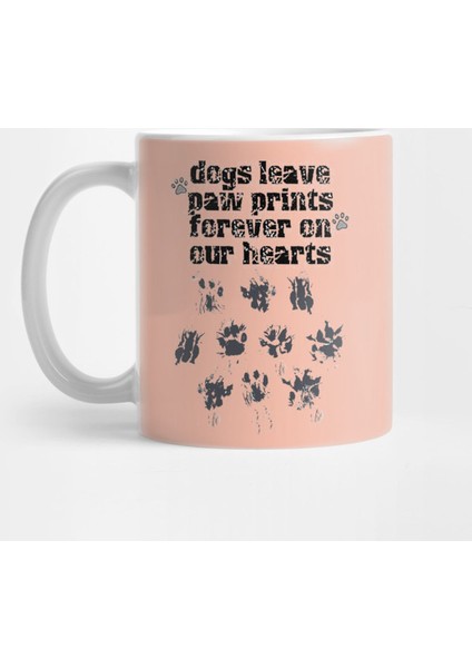 Paw Prints Forever Kupa Bardak