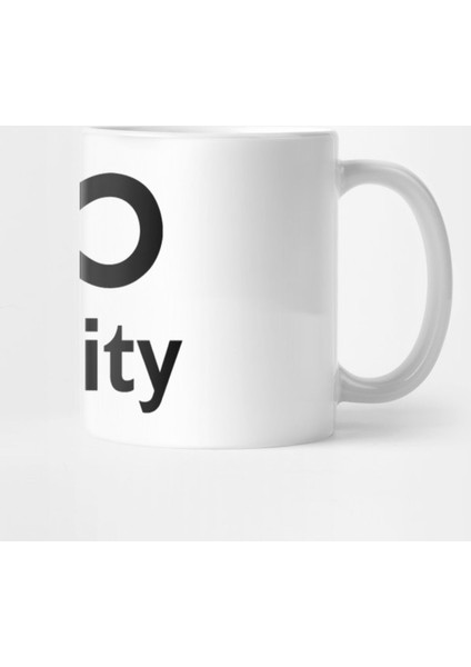 Infinity Logo Kupa Bardak