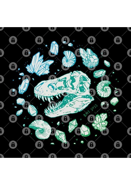 Dinosaur Fossil Kupa Bardak