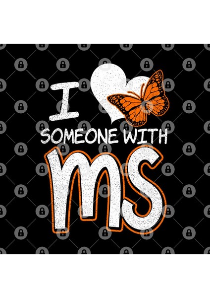 Ms Awareness | I Love Someone With Ms Gift Kupa Bardak