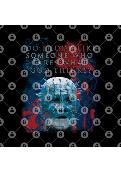 Pinhead Hellraiser "Do I Look Like Someone Who Cares What God Thinks" Kupa Bardak