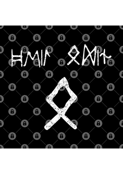 Heil Odin Rune Kupa Bardak