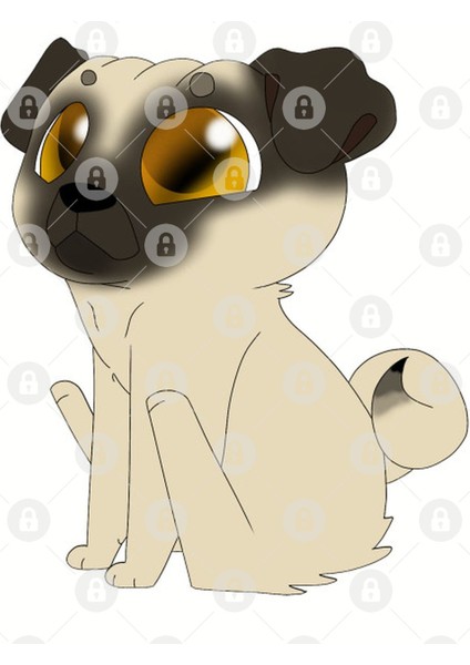 Max The Pug Kupa Bardak