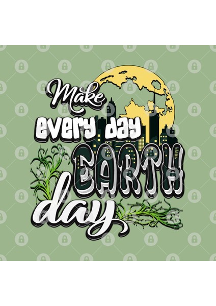 Earth Day Every Day Kupa Bardak