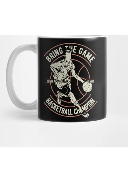 Bring The Game Basket Ball Champion University College Nba Kupa Bardak