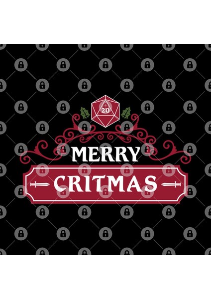 Merry Critmas D20 Dice Dungeons Crawler Rpg And Dragons Slayer For Gamers Kupa Bardak