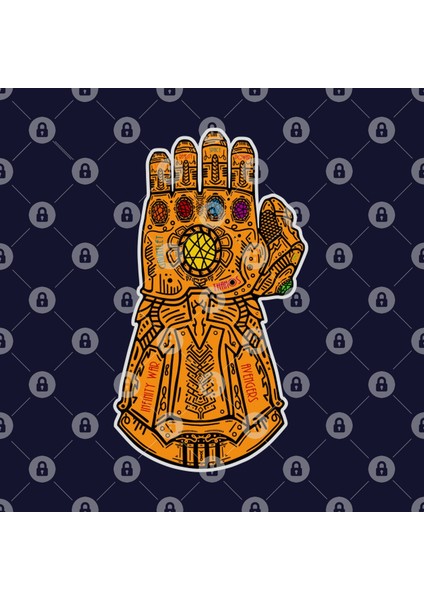 Infinity Gauntlet Kupa Bardak