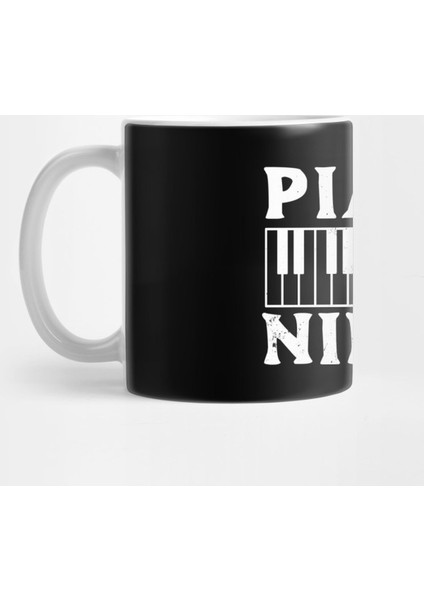 Jazz Piano | Piano Ninja Gift Kupa Bardak