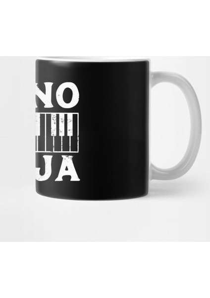 Jazz Piano | Piano Ninja Gift Kupa Bardak