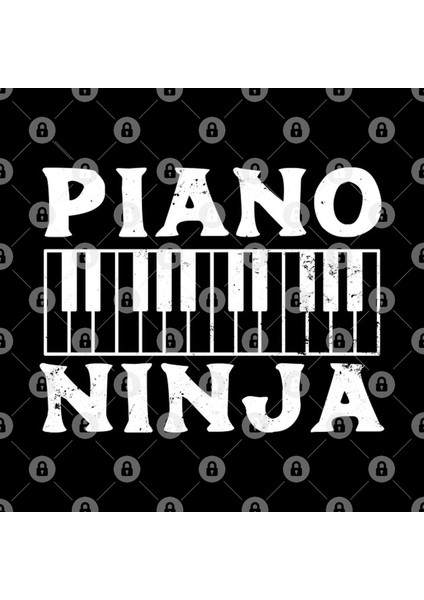 Jazz Piano | Piano Ninja Gift Kupa Bardak