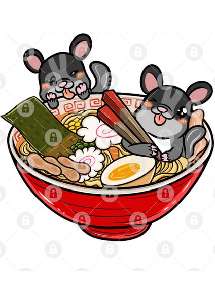 Sugar Glider Japanese Ramen Kawaii Kupa Bardak