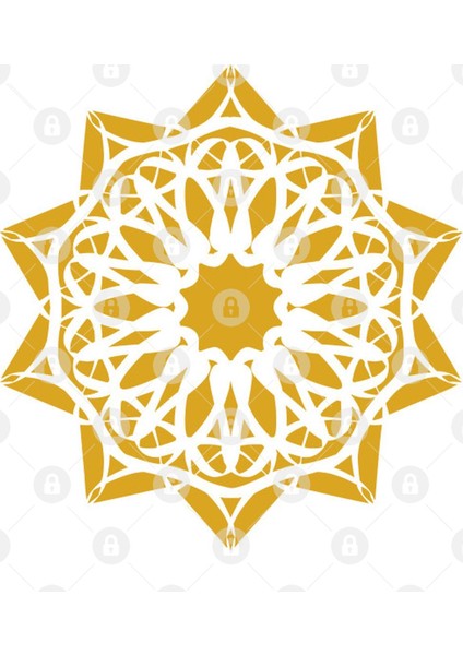 Arabesque Design Kupa Bardak