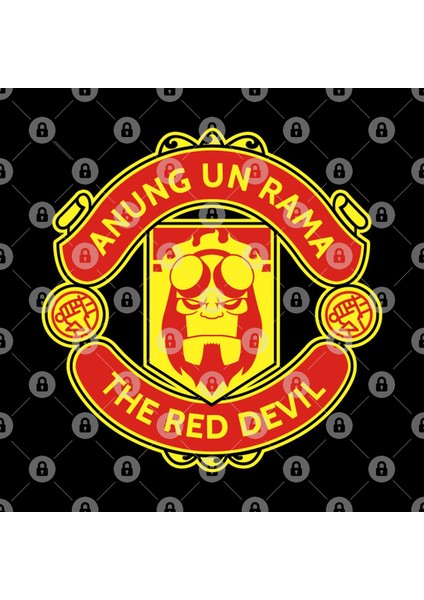 The Red Devil Logo Kupa Bardak