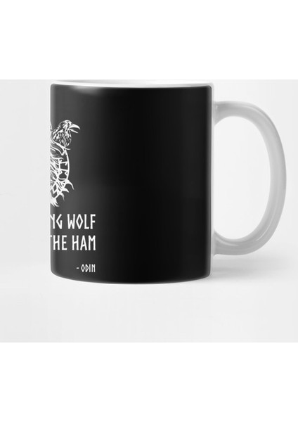 The Slumbering Wolf Does Not Get The Ham - Odin Kupa Bardak