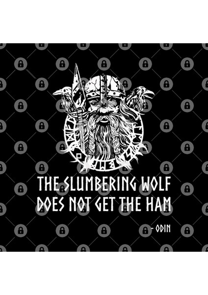 The Slumbering Wolf Does Not Get The Ham - Odin Kupa Bardak