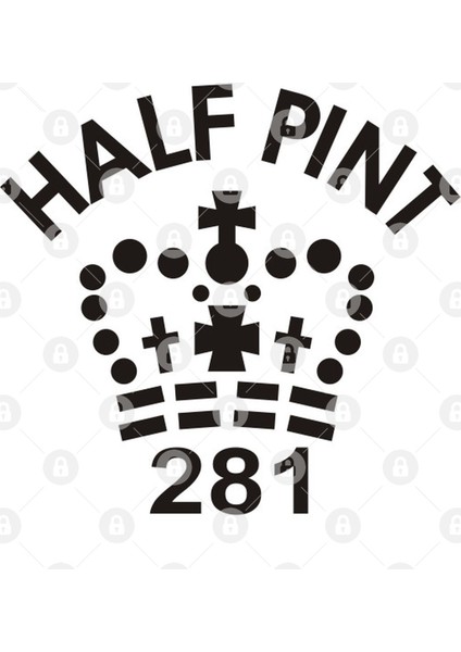 Imperial Half Pint Measure Symbol Kupa Bardak
