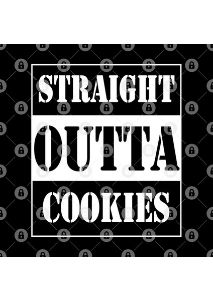 Straight Outta Cookies Kupa Bardak